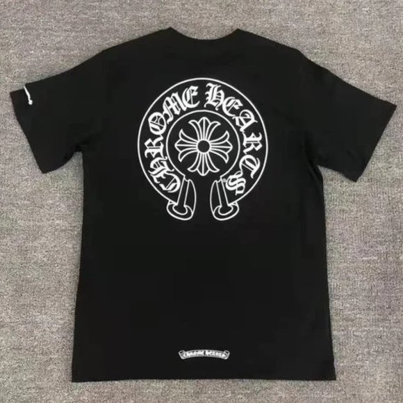 New Chrome Hearts printed casual couple short-sleeved T-shirt